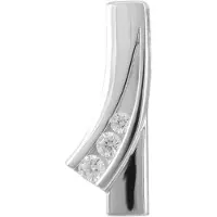 Akzent Dames hanger "Ronna" van 925 Sterlingzilver, gerhodineerd, duurzaam