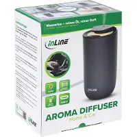 InLine Aroma Diffuser Home & Car, waterloos, sfeerverlichting, Accu