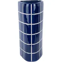 PT Living Vaas Retro Tiles Triangular Large Cobalt Blue