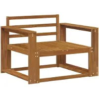 vidaXL Buiten Midden Sofa Naturel