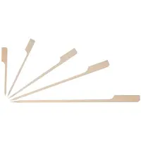 Nature Star Fingerfood Prikkers FLAG van Bambus 200 mm