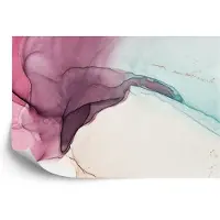 Karo-art 416cm X 254cm - Fotobehang - Marmeren wervelingen, te koop in 11 maten, Mooi licht aan je muur, incl behanglijm