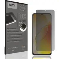 Dipos FLEX – Matte Privacy Screenprotector geschikt voor Vivo Y6t | Volledige Schermbescherming | Case-Friendly