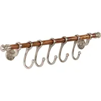 Syfax Wandkapstok 75x15 cm aluminium