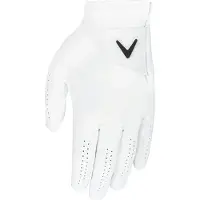 Callaway Golf Tour Authentic Handschoen (Standaard, M, Wit, Voor Linkerhand)