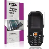 Dipos – 4x Beschermfolie geschikt voor Elprico 2G-Handy | Krasbestendige & heldere Screenprotector Ultra-Thin