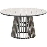 Garden Impressions Trinxa ronde tuintafel Ø148 cm. - lichtgrijs