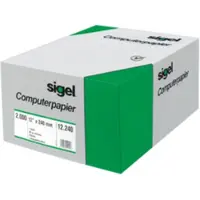 Sigel 12238 - Universal - 2000 sheets - 80 g/m² - White - ECF