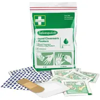 Cederroth Salvequick Wondreiniger & Pleisters, in zakje