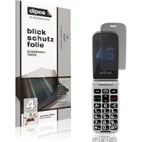 Dipos – Matte Privacy Screenprotector geschikt voor artfone F30 | Anti-Spy Beschermfolie