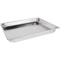 Vogue Gastronormbak Vogue, RVS, GN 2/1, 65mm diep