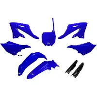 ItalyRacing Yamaha Yz 125/250 2022-2024 Yakit324f-999 Fork Protectors & Plastic Set