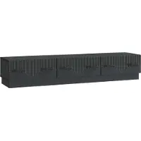 vidaXL TV Kast met lade Zwart 147 x 34,5 x 27 cm Bewerkt hout