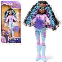Unicorn Academy - Layla pop (24 cm groot, met echt haar, afneembaar kleding en accessoires)