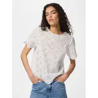 Pieces Blouse 'PCVILDE' wit