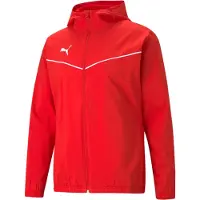 Puma Trainingsjack 'Teamrise' rood / wit
