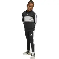 Adidas Trainingspak grijs / zwart / wit