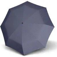 Doppler paraplu Carbonsteel Long AC Chic Blue blauw veelkleurig