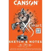 Canson studieblok A4 sketch en notities