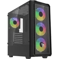 Savio Noctis Glass RGB Cube Zwart