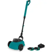 Vonroc Mini Accu Grasmaaier 20V – 22 cm - met mulchingfunctie | Incl. 2x 2.0Ah Accu en lader