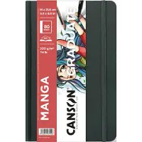 Canson Book Hardbound Long Side Graduate Manga Schetsboek 27,9 x 21,6 cm 200 g Portrait