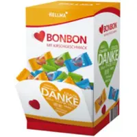 Hellma Hartjessnoepjes 'DANK JE WEL', in displayverpakking