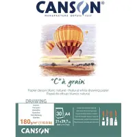 Canson tekenblok 'C' à grain, formaat A5, 180 g/m