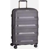 Stratic Gepäckstücke Trolley 'Straw +' donkergrijs / zwart