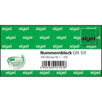 Sigel Garderobebon Speciaal Geperforeerd 100 Pagina's GN101 100 Vellen