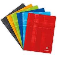 Clairefontaine schrift A4+ geruit 5 mm 90 g/m² 48 vellen assorti (10 stuks)