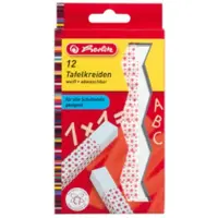 Herlitz Wandtafelkreide, weiá, 36er Karton-Etui