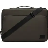 Gaston Luga Däsh Laptoptas - Laptop Sleeve - Cushioned Aktetas - 16 inch - Olijfgroen