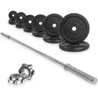 VirtuFit Gietijzeren Halterset - 90 kg