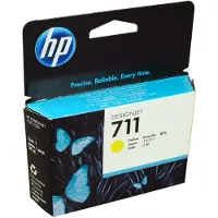 HP 711 (CZ132A) Inktcartridge Geel
