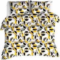 MOODIT Dekbedovertrek Odil Marble Tuscan Sun-200 x 200 / 220 cm | 2-Persoons