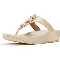 FitFlop Lulu ultra-jewel metallic toe-post sandals