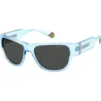 Polaroid Blauw Polycarbonaat Zonnebril