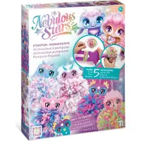 Nebulous Stars knutselset pompon sleutelhangers multicolor creatief.