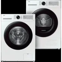 Samsung Ww80cgc04aahen 5000-series + Dv90dg52a0ahen 5000-serie Wasmachine Droger Bundel