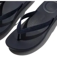 FitFlop Iqushion mens textured-strap flip-flops