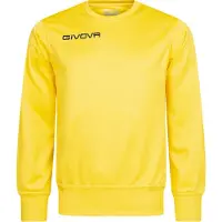 Givova One Cuello Redondo Sweatshirt Amarillo - XS