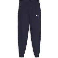 Puma teamGOAL Casuals Pants Jr Jongens Sportbroek - Navy-White