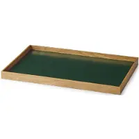 Gejst Frame dienblad medium 23x34 cm Eikenhout-groen