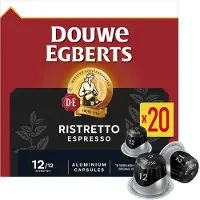 Douwe Egberts Espresso Ristretto - 20 koffiecups - 100 g