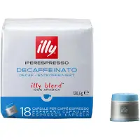 Illy Decaffeinato - 18 Iperespresso-capsules - 130 g