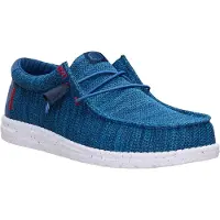 HeyDude Instappers Heren Blauw Mesh | Maat 44