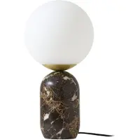 LINDBY Tafellampe , Lennes, Roestbruin, Woonkamer, Marmer, Modern
