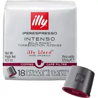 Illy Filter Intenso (Donkere Branding) - 18 Iperespresso-capsules - 130 g