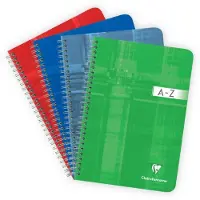 Clairefontaine Collegeblok A5 Geruit Spiraal gebonden Niet geperforeerd 180 Pagina's 90 Vellen